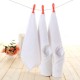 40g white square hand towel, small square hand towel, pure cotton, lint-free, absorbent, wholesale dishcloth for hotels, homes, and restaurants.