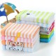 Square handkerchiefs, wholesale manufacturer, cartoon baby cotton handkerchiefs, gauze-edged, children's kindergarten square handkerchiefs, hanging towels.
