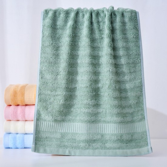 Manufacturer thickened bamboo fiber towels, wholesale face towel gifts, labor protection towels with bamboo charcoal logos.