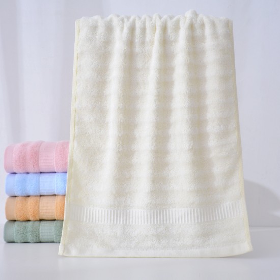 Manufacturer thickened bamboo fiber towels, wholesale face towel gifts, labor protection towels with bamboo charcoal logos.