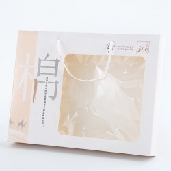 Wholesale double-pack towel gift boxes, custom-designed return gift packaging, exquisite face towels for supermarkets and daily use.