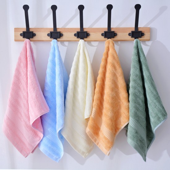Manufacturer thickened bamboo fiber towels, wholesale face towel gifts, labor protection towels with bamboo charcoal logos.