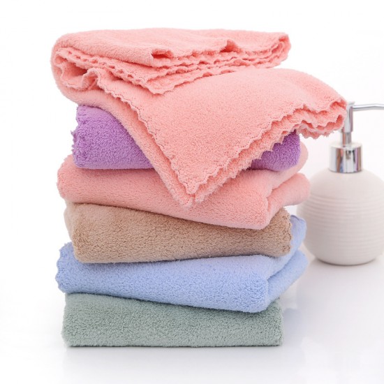 Gaoyang towel factory wholesale coral fleece face wash towels, gym gift boxes, couples' multi-color gift boxes, direct shipping.