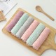 Family-size double-sided, two-color dishwashing towels, oil-free kitchen towels, thickened coral fleece small towels.