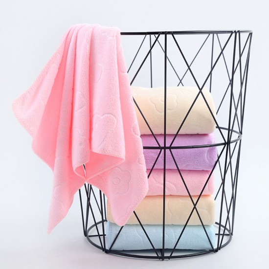350 square meters of microfiber. Embossed bear towels, absorbent and skin-friendly, for face washes and hand towels, for daily use in labor protection.