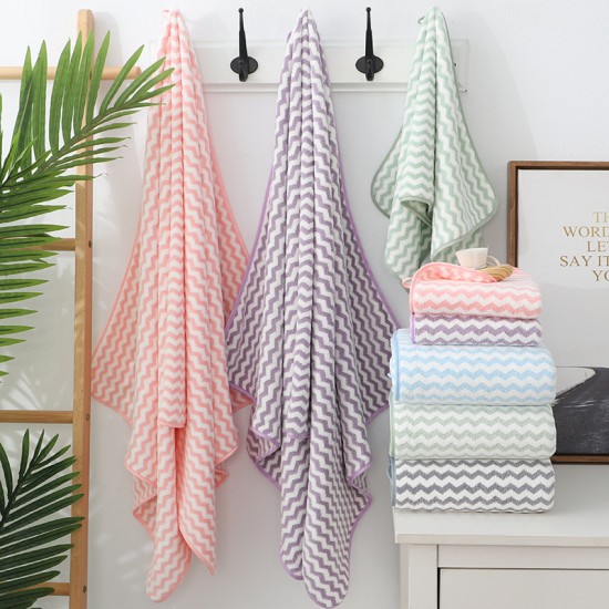 Cationic coral fleece bath towels, manufacturer gifts, supermarket labor protection wholesale, adult couples' Douyin (TikTok).