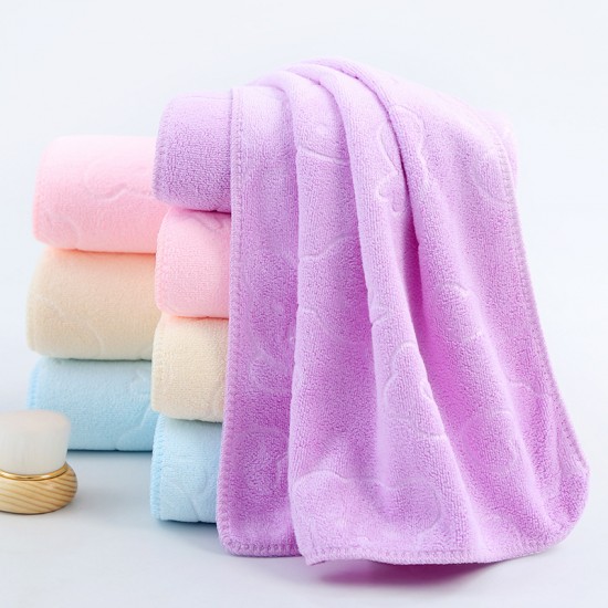 350 square meters of microfiber. Embossed bear towels, absorbent and skin-friendly, for face washes and hand towels, for daily use in labor protection.