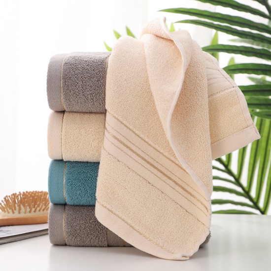 Factory-direct pure cotton 32-strand face towels, simple, couples' return gifts, thickened and absorbent, custom logo gifts