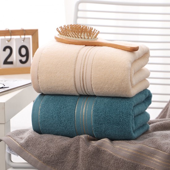 Manufacturer's 32-strand pure cotton bath towel, absorbent and soft, universal bath gift advertising company.