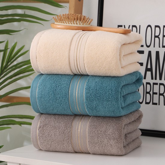 Manufacturer's 32-strand pure cotton bath towel, absorbent and soft, universal bath gift advertising company.