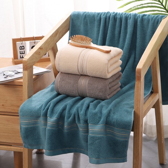 Manufacturer's 32-strand pure cotton bath towel, absorbent and soft, universal bath gift advertising company.