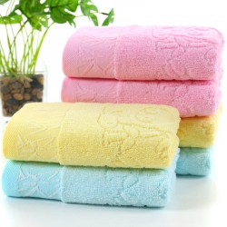 Manufacturer-produced bamboo fiber towels, wholesale, beauty face towels, and bamboo charcoal fiber towels.
