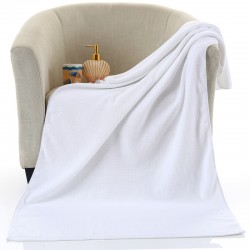 21-ply, 400g, pure cotton, lint-free bath towels, five-star hotel linens, beauty salons, and custom logos.