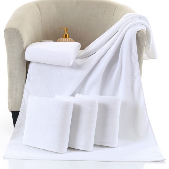 21-ply, 400g, pure cotton, lint-free bath towels, five-star hotel linens, beauty salons, and custom logos.