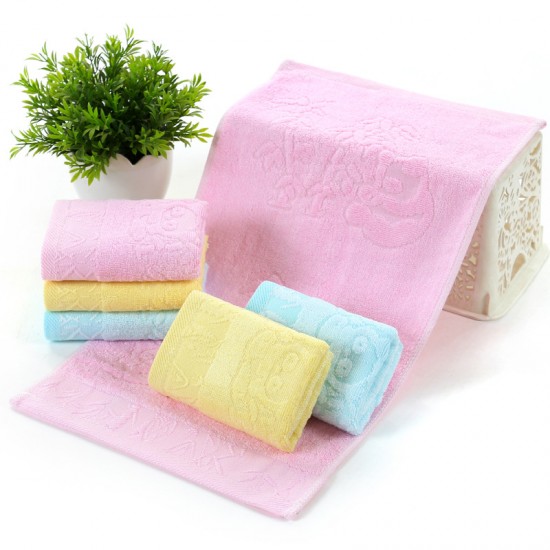 Bamboo charcoal fiber towels, wholesale, daily necessities gifts, bamboo fiber children's towels, small towels