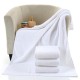 21-strand 500g bath towels, pure cotton bath towels for hotels, beauty salons, and spas, with logo printing.