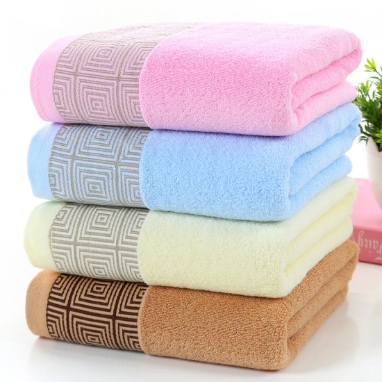 Bath towel wholesaler Gaoyang, pure cotton checkered face towel sets, gift sets, with logos, and labor insurance.