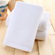 120g pure cotton white towels for hotels, hotel linens, absorbent, logo-printable