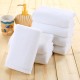 150g manufacturer's pure cotton white towels for hotels, hotel linens, absorbent cotton towels with logo printing.