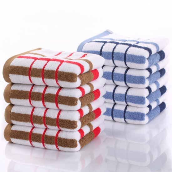 Pure cotton towels, manufacturer, wholesale, 32-ply, same-style, striped face towels, gift, pure cotton