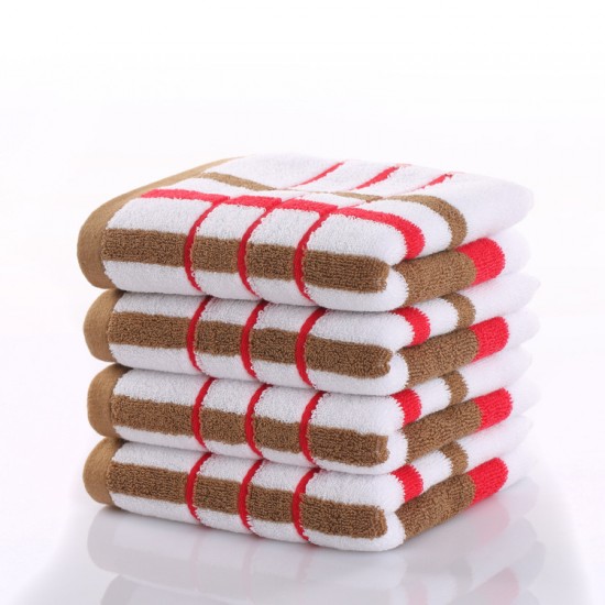 Pure cotton towels, manufacturer, wholesale, 32-ply, same-style, striped face towels, gift, pure cotton