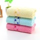 Cotton towel, manufacturer gift, embroidered logo, labor protection wholesale, checkered cotton towel.