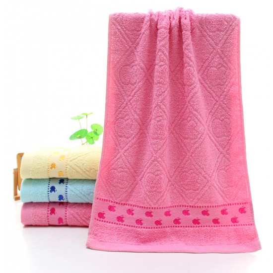 Cotton towel, manufacturer gift, embroidered logo, labor protection wholesale, checkered cotton towel.