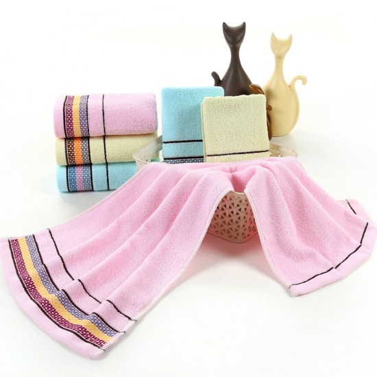 Manufacturer 32-strand pure cotton face towels, wholesale, supermarket gifts, promotional towels with custom logos