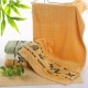 Thick bamboo fiber towels, wholesale face towels, labor protection gifts, bamboo charcoal fiber logo towels