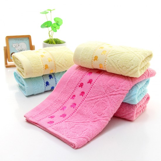 Cotton towel, manufacturer gift, embroidered logo, labor protection wholesale, checkered cotton towel.