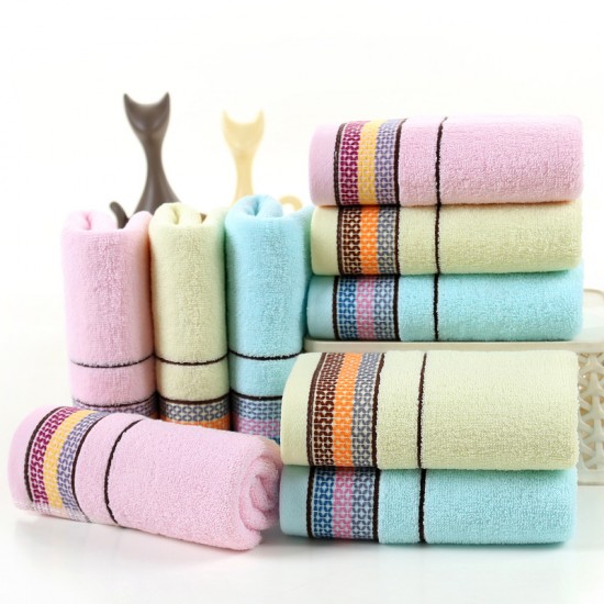 Manufacturer 32-strand pure cotton face towels, wholesale, supermarket gifts, promotional towels with custom logos