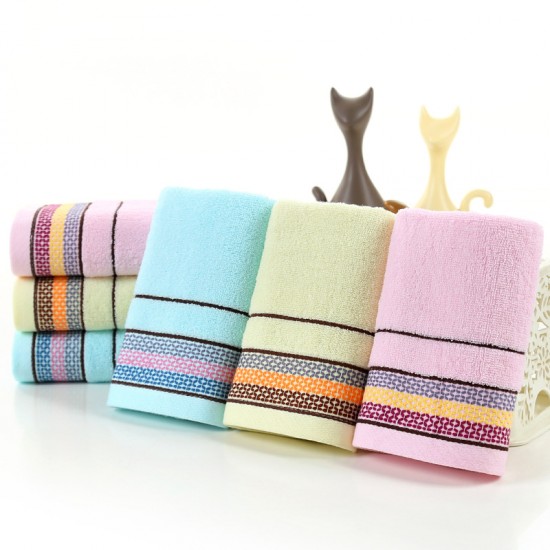 Manufacturer 32-strand pure cotton face towels, wholesale, supermarket gifts, promotional towels with custom logos