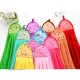 Manufacturer direct sale of coral fleece hand towels, cartoon children's hand towels, kitchen hanging towels with logos