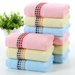Manufacturer wholesale 32-strand pure cotton towels, thickened face towels, supermarket gifts, promotional towels with custom logos