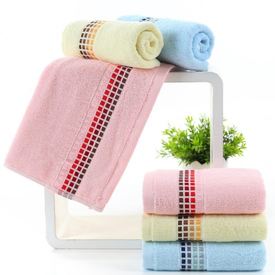 Manufacturer wholesale 32-strand pure cotton towels, thickened face towels, supermarket gifts, promotional towels with custom logos