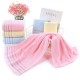 Manufacturer solid cotton towels, soft and absorbent for household use, corporate gift towels, wholesale textiles