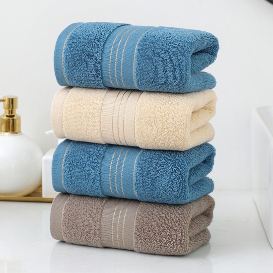 Factory wholesale pure cotton towels, absorbent, thickened, unisex, cartoon-themed, dark-colored, dropshipping gifts