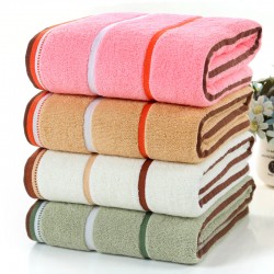 Manufacturer's cotton bath towels, embroidered with logos for gyms, beauty salons, supermarkets, daily necessities, and shopping malls