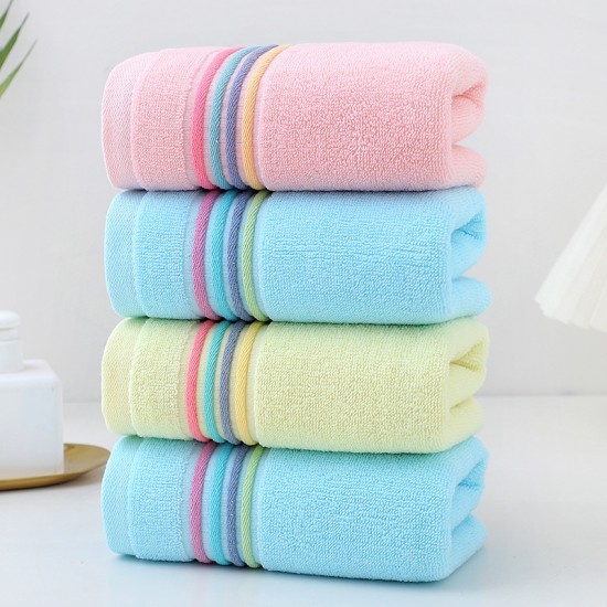 Towels, Gaoyang manufacturers, pure cotton face towels for gifts. Pure cotton, soft, absorbent, solid color, embroidered cotton towels.