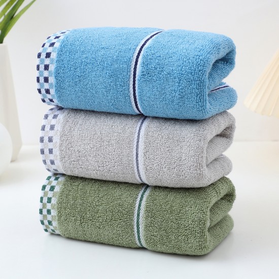 Spring cotton face towels, supermarket, embroidered L OGO gift-return thickened cotton towels