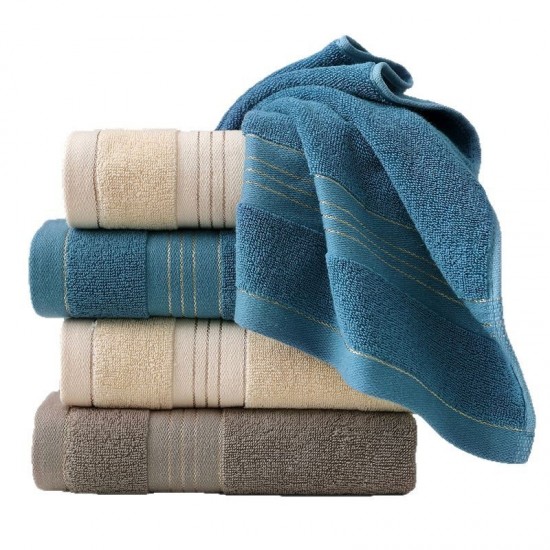 Cotton bath towel manufacturer wholesale, thickened cotton towels, embroidered logos.