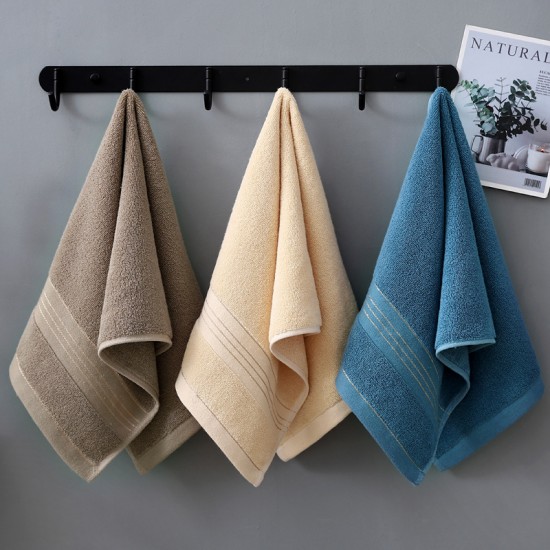 Cotton bath towel manufacturer wholesale, thickened cotton towels, embroidered logos.