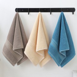 Factory wholesale pure cotton towels, absorbent, thickened, unisex, cartoon-themed, dark-colored, dropshipping gifts