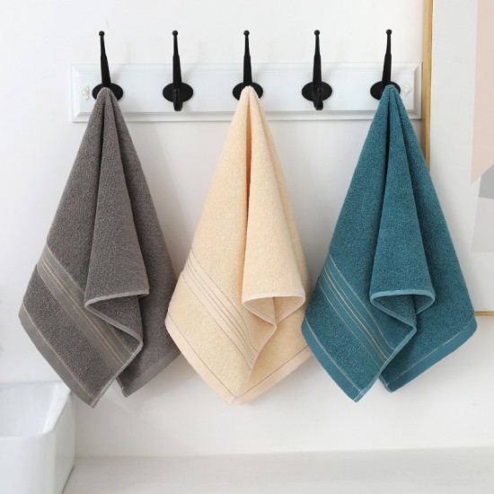 Pure cotton towels, supermarket facial towels, wholesale, embroidered logo gifts, thickened cotton towels, popular with influencers.
