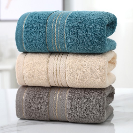 Pure cotton towels, supermarket facial towels, wholesale, embroidered logo gifts, thickened cotton towels, popular with influencers.