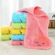 Children's towels Towel direct sales, bamboo fiber children's face towels, wholesale supermarket daily necessities, kapok children's towels, manufacturers.