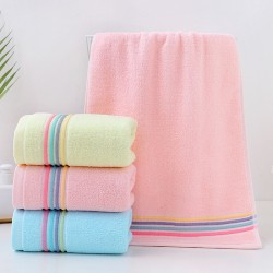 Towels, Gaoyang manufacturers, pure cotton face towels for gifts. Pure cotton, soft, absorbent, solid color, embroidered cotton towels.