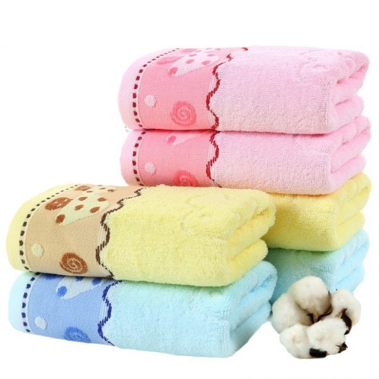 Pure cotton face towels, wholesale manufacturer, for logo gifts and promotional gifts. Thickened 32-strand mushroom towels, pure cotton.