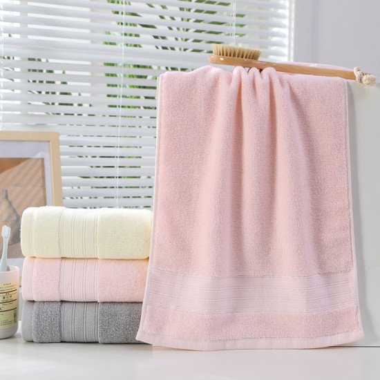 Pure cotton face towels, wholesale logo gifts, thickened towels, embroidered thickened towels, 110g.