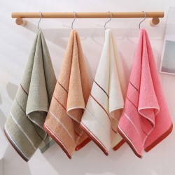 Pure cotton face towels, wholesale, thickened, embroidered logo, advertising, pure cotton